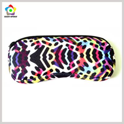 China Soft Protective Glass Sunglasses Case Neoprene Eyeglass Pouch for sale