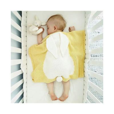 China Hot Direct Selling Ex-factory Price Natural Knit Baby Blanket Winter Warm Baby Blanket for sale