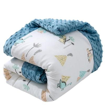 China High Quality And Good Price Safe Newborn Baby Blanket Hot Natural Minky Baby Blanket for sale