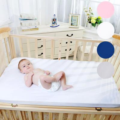 China Portable Baby Crib Sheets Cotton Custom Durable Fitted Crib Sheets 100% Cotton Baby Sheets for sale