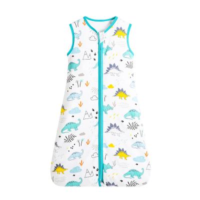 China Hot Sale Breathable Summer Baby Thin Vest Pajamas Return Toddlers Boy Girl Baby Sleeveless Sleeping Bags for sale