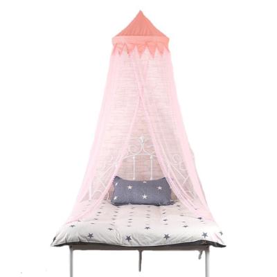 China Mosquito net anti-static Nordic style baby cotton indoor portable canvas tent for baby crib for sale