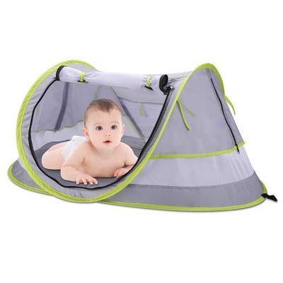 China Durable Anti-Static Baby Beach Tent Sun Shelter with Baby Mosquito Net Travel Bounce Baby Moskito Net Normal for sale