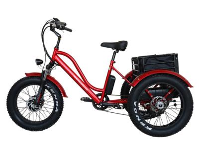 China Hot sale 500w steel electric tire tricycle 26