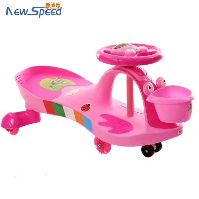 China Ride On Toy High Performance PU Wheel Baby Turn Signal Ride On Car Toys Kids Swing Bustle Kids Twist Car for sale