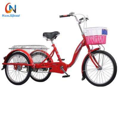 China Wholesale china steel adult tricycle with cabin/lightweight adult tricycle 20