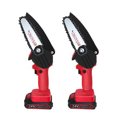 China Anti-Slip 4-Inch Cordless Electric Portable One-Hand Lightweight Handheld Saw 24V for sale