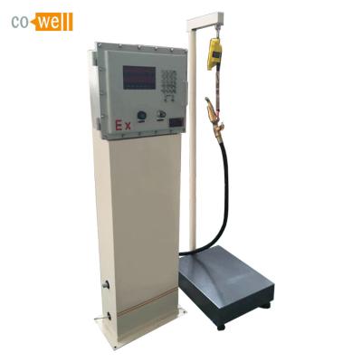 China COWELL LPG Gas Cylinder Weighting Machine RS485 SCS Protocol for sale