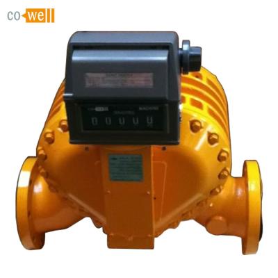 China 6 inch digital diesel gasoline and oil flow meter for large diameter pipe M-150-1 for sale