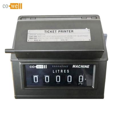 China Cowell JSQ-4 Flow 5 Register Metal Counter Counter Preset Mechanical Digital Meter for sale