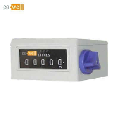 China Mechanical Preset Diesel Fuel Flow Meter Register VR Flow Meter Register for sale