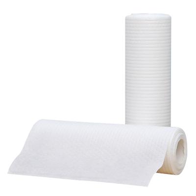 China Hot Selling Stocked Kitchen Nonwoven Paper Roll Towel Low Price Painted Spunlace Tissue Disposable Kitchen Cloth for sale