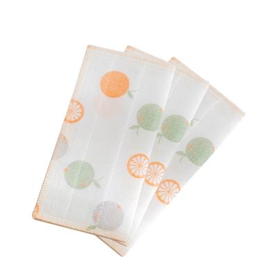 China Microfiber Cloth Dish Cleaning Cloth Kitchen Towel Non-oil Sustainable Super Fiber Absorbent Kitchen Cleaning Tools for sale