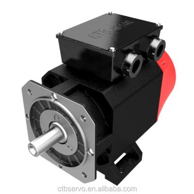 China 7.5 Kw 47.8 N.m 1500-8000rpm Low Rpm Totally Enclosed High Torque AC Spindle Servo Motor zu verkaufen