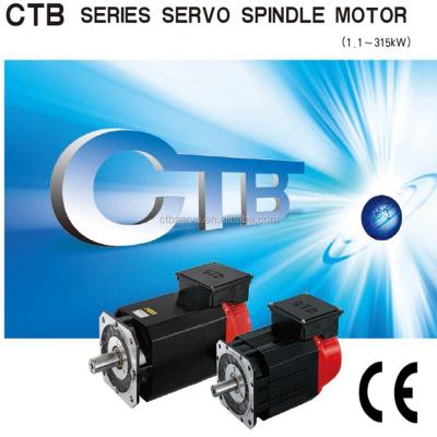 China 5.5KW 15000rpm High Speed ​​AC Spindle Totally Enclosed Asynchronous Servo Motor zu verkaufen