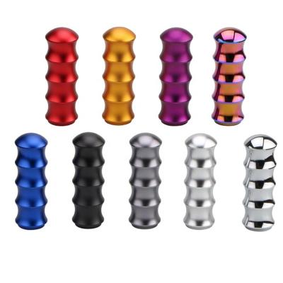 China JDM Multi-color Aluminum Auto Car Gear Shift Knob For Universal Custom Car Aluminum Manual Gear Stick Shifter Lever Knob for sale