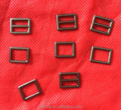 China Underwear 10mm Square Bra Ring And Adjuster for sale