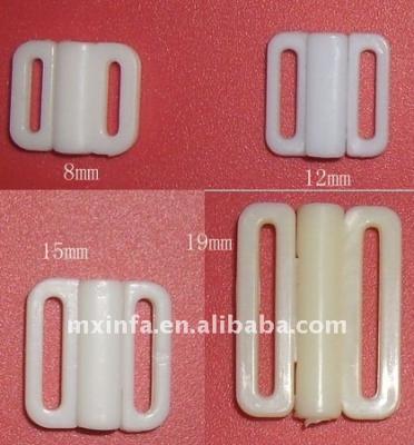 China Underwear Underwear Accessory Plastic Front Clasp for sale