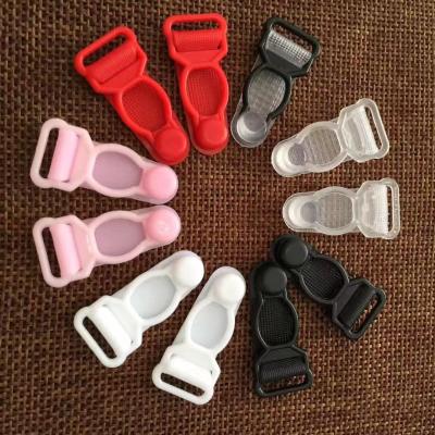 China Custom Color Underwear Female Plastic Garter Clip for sale