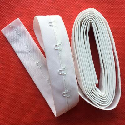 China Single Row Underwear Corset Hook And Eye Customized Uncut Band for sale