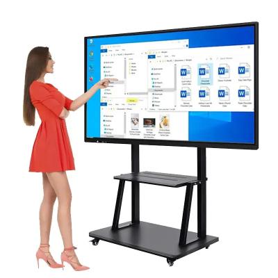 China voller HD Schlau wechselwirkender Whiteboard Touch Screen 4K 86 Zoll für Geschäft zu verkaufen