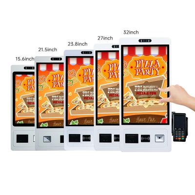 China Quiosque de serviço Slef com Android Solution RK3288 15.6 Inch Display Size Quiosque de autoatendimento empresarial à venda