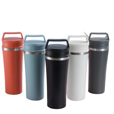 China Wholesale 450ml Durable Stainless Steel Vacuum Insulated Coffee Travel Mugs To Go Coffee Mug For Hot And Cold Drinks for sale