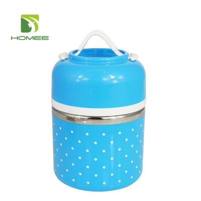 China Colorful Thermal Freshness Preservation Homee Stainless Steel Food Bowl For Kids for sale