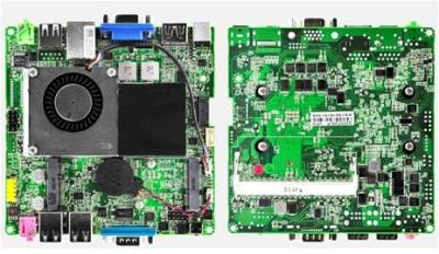 China 120x120mm Mini PC Motherboard Intel 1037U 2 Core 1 X HDMI Interface 1 X VGA Connection for sale