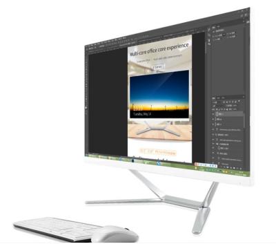 China Custom AIO Touchscreen PC With Independent Graphics Card And Dual Track Stereo Speaker Te koop
