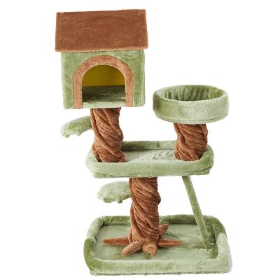 China Tamu Cat Living Room New Fashion Living Room Cat Tree Large Cat Climbing Frame for sale