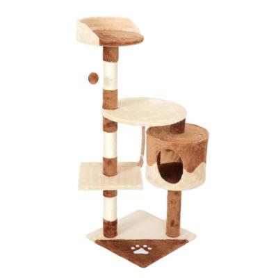 China Sustainable Cat Scratching Post Activity Sisal Diy Water Large Cat Tree for sale