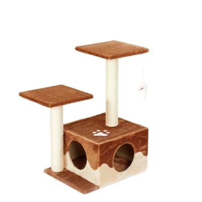 China Viable Cat Treehouse Wall DIY Cat Scratcher Climbing Toy For Cat for sale