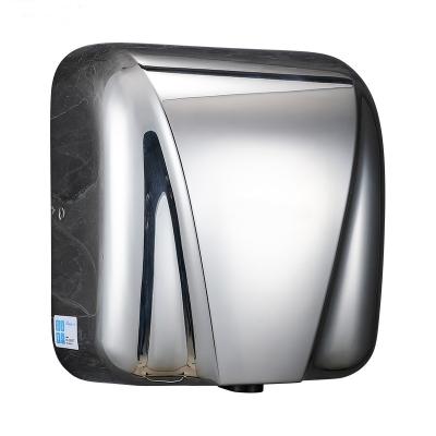 China Hotel Automatic Induction Wall Mounted Commercial Stainless Steel Jet Hand Dryers for sale