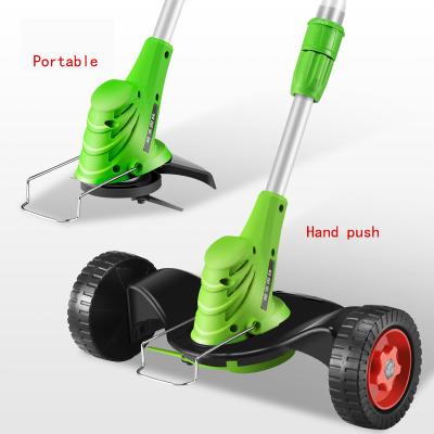 China Cordless 2 IN Line 1electric String Grass Trimmer 12V Li-ion Battery Multifunctional Brush Cutter Trimmer for sale