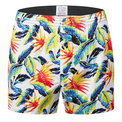 China Hot Selling Breathable Printed Shape Man Casual Pants Plus Size Underwear Nylon Spandex Men Shorts Comfy Boxers Wholesale for sale