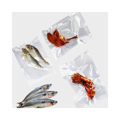 China 2021latest food grade moisture proof heat seal clear vacuum pouch with 3 side sealed for sale