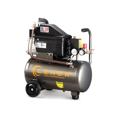 China Potable Lubricated Hot Sale 2HP 1.5KW 25L// Direct Driven Air Compressor for sale