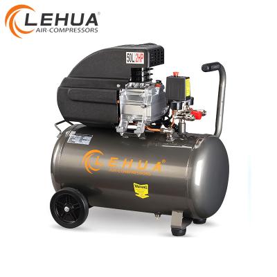 China 2HP 1.5KW 25L 6GAL air compressor piston lubricated direct air compressor for sale for sale