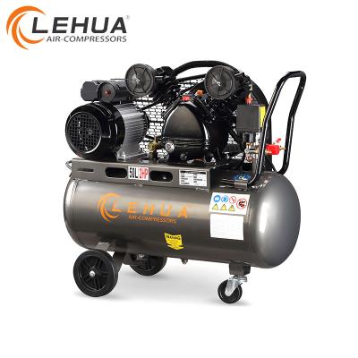 China 220-240V/50-60HZ 8bar 50L Belt Lubricated Piston Air Compressor for sale