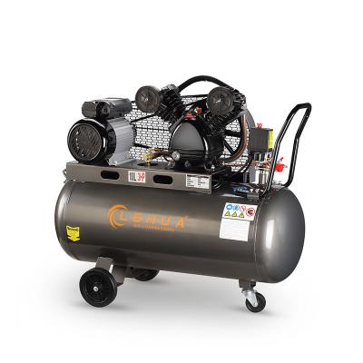 China Power V Type A/C Portable Air Lubricated Cast Iron Head 100L 3HP 950RPM Compressor for sale