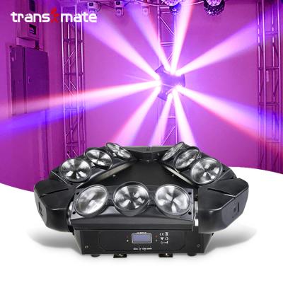 China Theme Park Spider Head RGBW LED Moving Beam Mini Led Moving Beam Stage Nightclub Lighting for sale