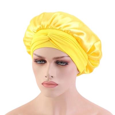 China Verified Custom Hair Cowl Competitive Price Wholesale Satin Hat Long Hair Cowl for sale