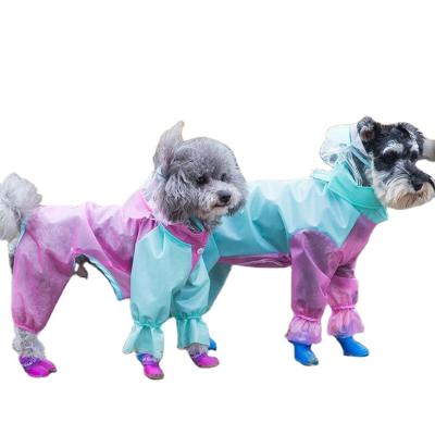 China Hot Selling Viable Pet Rain Coat Pet Clothes Waterproof Outdoor Dog Clothes Dog Raincoat for sale