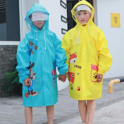 China 100% Waterproof Factory Customized Kid Raincoat Sleeve Rain Poncho Raincoat For Kids for sale