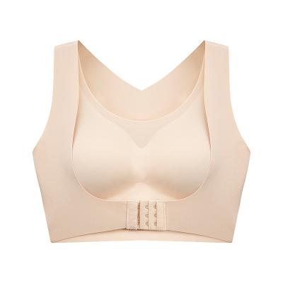 China QUICK DRY Body Shaping Ladies Pose Corrector Underwear 2 in 1 Wireless Adjustable Correction Bra for sale