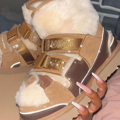 China Fashion Trend Best Sale For Luxury Winter Uggh Snow Boots Slippers Uggslippers Shoes Women Sandal Boots And Uggslide Sandals For Women for sale