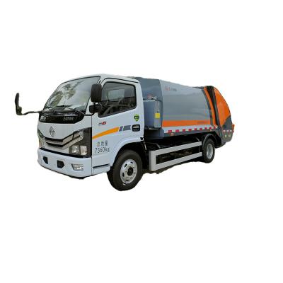 China Dongfeng Sanitation and Transport Truck EQ5073ZYSS6 Rear Squeeze OUTDOOR Loading Garbage Truck for sale