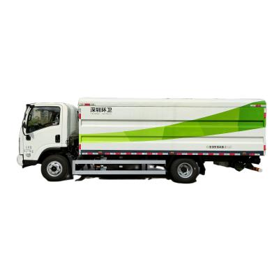 China Pure electric sealed barreled garbage truck EQ5082XTYSBEV Dongfeng sanitation and transport truck EQ5082XTYSBEV for sale