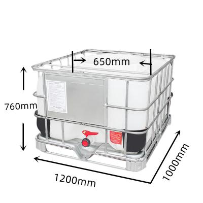 China Water/Milk/Beer/Gasoline/Paint/Liquid/Soy Sauce/Maker Provides Ton Barrel White Bulk Vinegar/Sewage 500 Liter HDPE Liquid Pail for sale